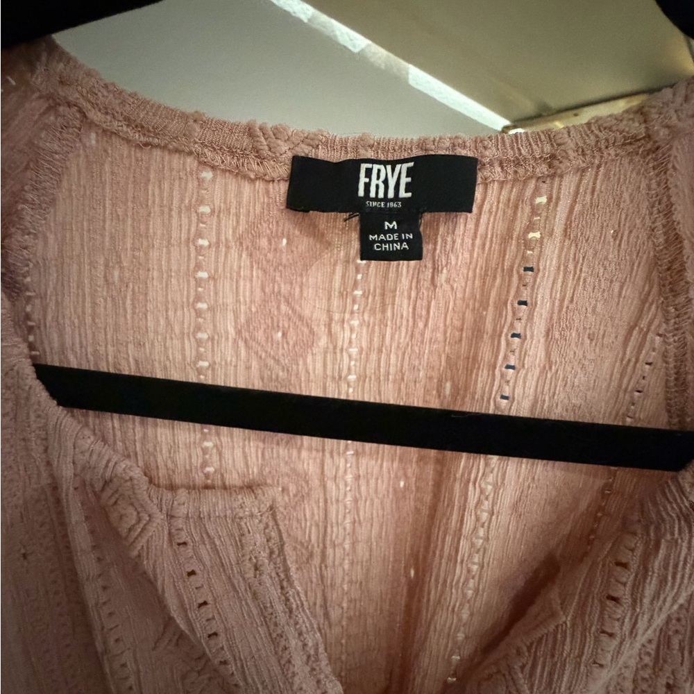 Frye brand pink blouse - Picture 4 of 8